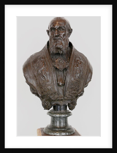 Bust portrait of Pope Gregory XIII by Taddeo Landini