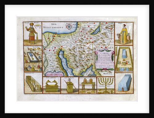 18th century map of Egypt, Arabia and the Middle East by Anonymous