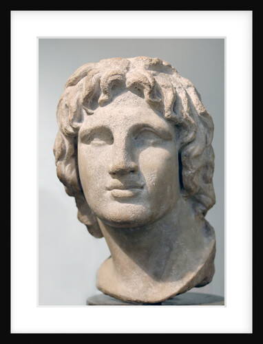 Hellenistic portrait of Alexander the Great by Anonymous