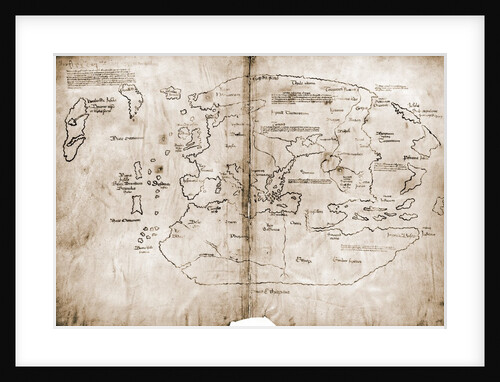 Vinland Map of New World by Anonymous