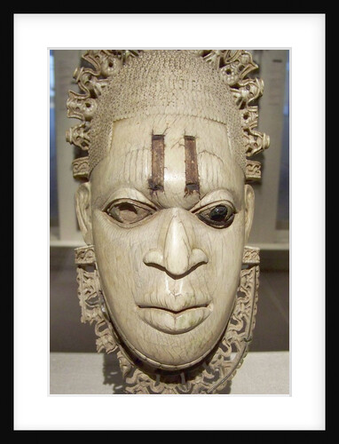 Benin Iyoba pendant mask by Anonymous
