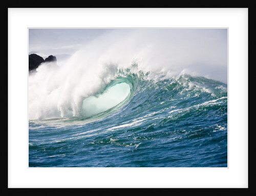 Breaking waves at Waimea Bay, Oahu, Hawaii by Anonymous