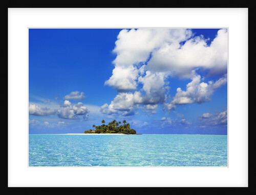 Idyllic atoll in the Maldives by Anonymous