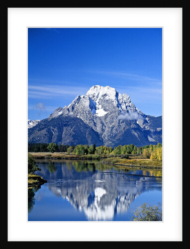 Jackson Lake in Grand Teton National Park by Anonymous