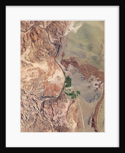 Irrigation project along the Orange River in Namibia by Anonymous
