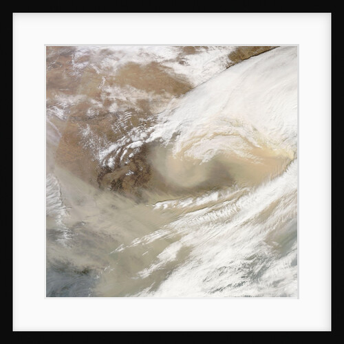 Sand and duststorm in China by Anonymous