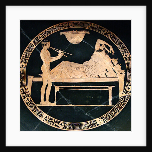 Tondo of an Attic red-figure cup by the Euaion Painter by Anonymous