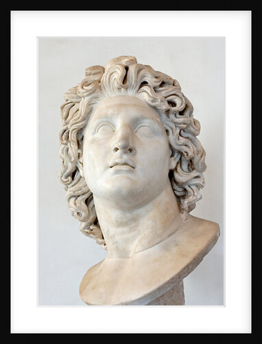 Sculpture of Alexander the Great as Helios by Anonymous