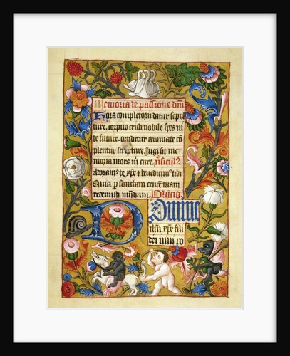 Page from the Bute Book of Hours by Anonymous