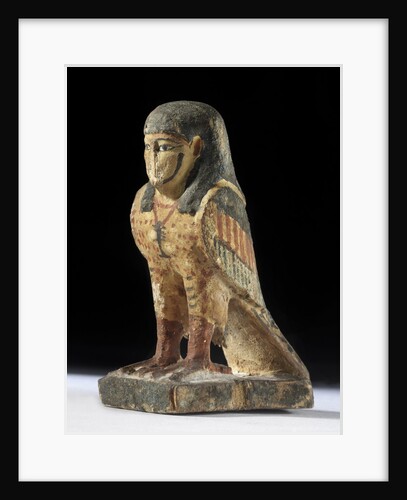 Egyptian amulet with human-headed bird by Anonymous