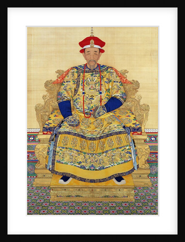 Portrait of emperor Kangxi by Anonymous