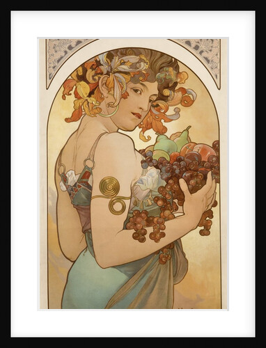 Fruit by Alphonse Mucha