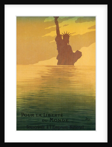 Pour la liberte du monde poster by Georges Goursat