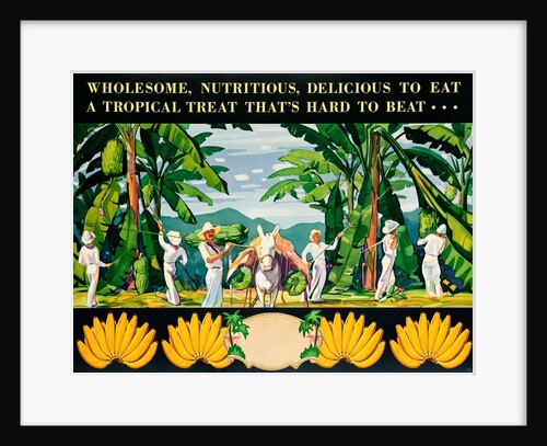 Advertisement for bananas by Anonymous