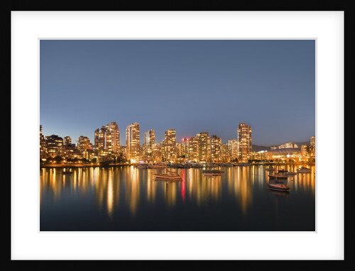Vancouver skyline by Anonymous