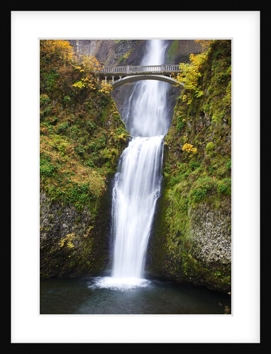 Lower half of Multnomah Falls by Anonymous