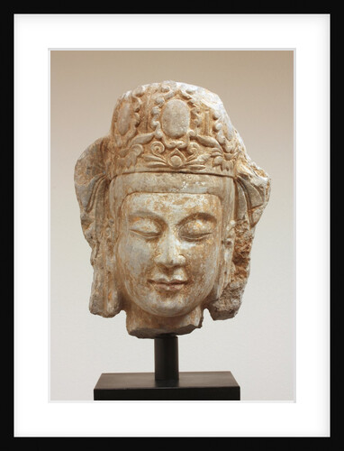 Head of Bodhisattva by Anonymous