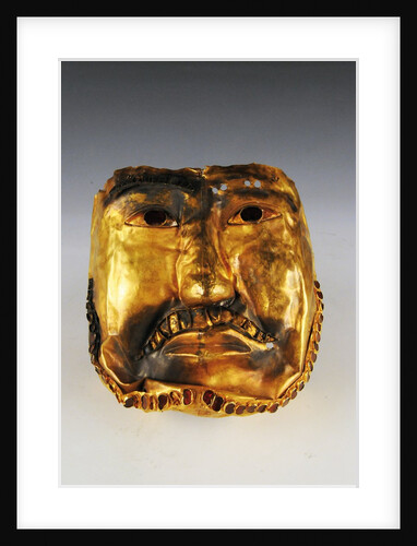 Yili gold mask by Anonymous