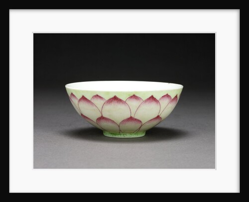 Lotus bowl by Anonymous
