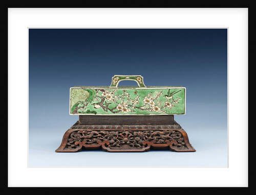 Qing Dynasty scroll weight by Anonymous