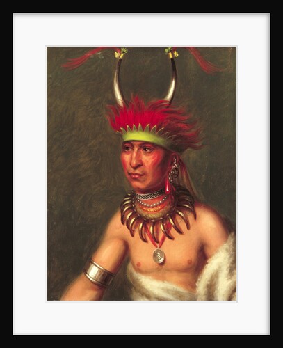 Shaumonekusse (Prairie Wolf) by Charles Bird King