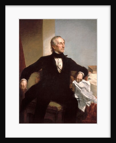 Official White House portrait of President John Tyler by George P. A. Healy