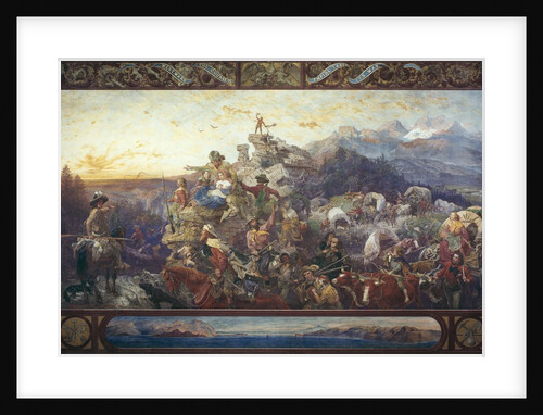 Westward the Course of Empire Takes Its Way by Emanuel Gottlieb Leutze