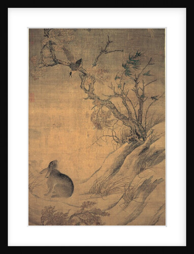 Magpies and Hare by Cui Bai