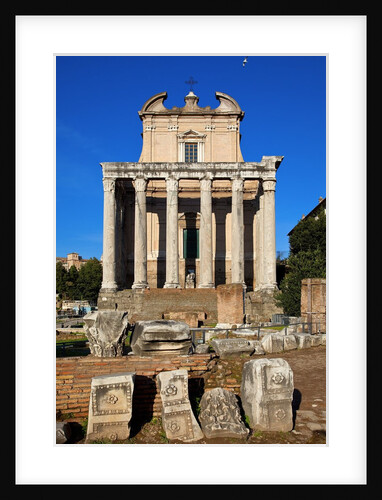 Temple of Antoninus and Faustina by Anonymous