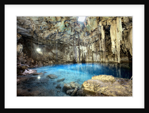 Cenote X-Keken in Dzitnup at Valladolid by Anonymous