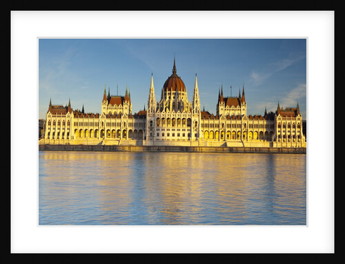 Hungarian Parliament Building in Budapest by Anonymous