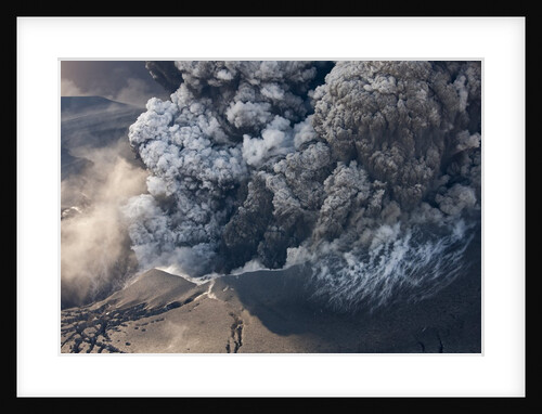 Eyjafjallajokull volcano erupting in Iceland by Anonymous