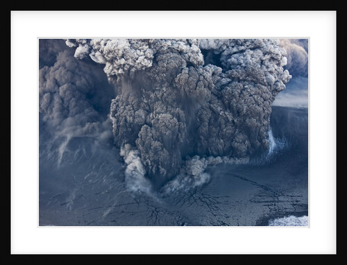 Eyjafjallajokull volcano erupting in Iceland by Anonymous