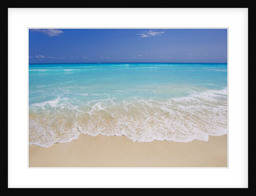 White sand beach in Cancun by Anonymous