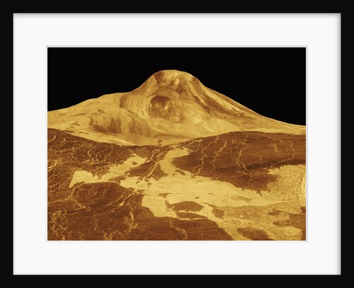 Maat Mons on the surface of Venus by Anonymous