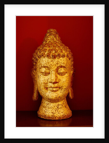 Buddha head by Anonymous