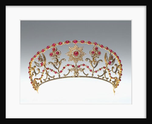 Russian tsarist diadem by Anonymous