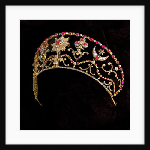 Russian tsarist diadem by Anonymous