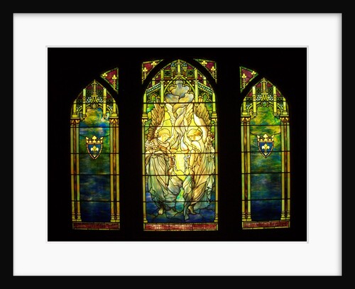 Tiffany stained glass window by Anonymous