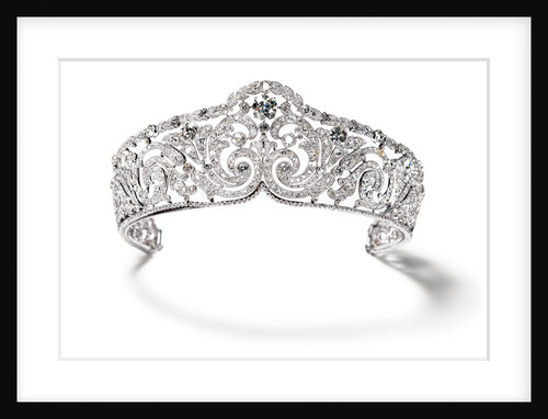 Foliates diamond tiara by Anonymous