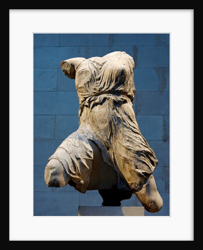 Marble statue of Iris from Parthenon west pediment by Anonymous