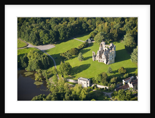 Ruins of Old Wardour Castle by Anonymous