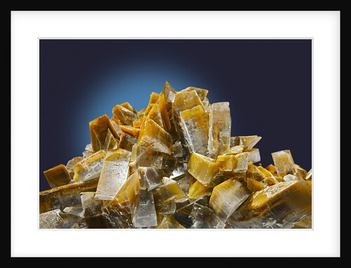 Baryte mineral by Anonymous