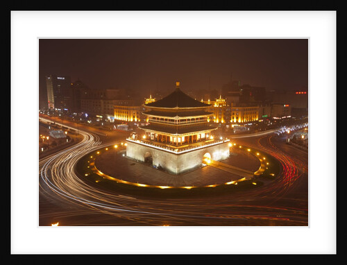 Bell Tower at night by Anonymous
