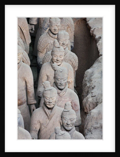 Terracotta soldiers at Qin Shi Huangdi Tomb by Anonymous