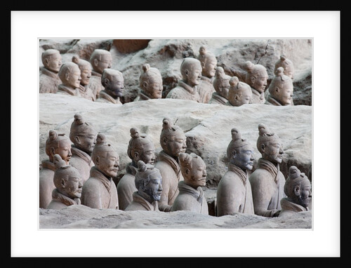 Terracotta soldiers at Qin Shi Huangdi Tomb by Anonymous