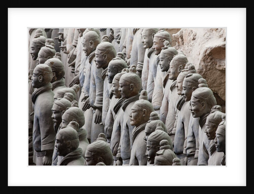 Terracotta soldiers at Qin Shi Huangdi Tomb by Anonymous