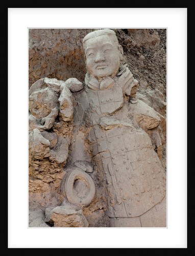 Broken terracotta soldier at Qin Shi Huangdi Tomb by Anonymous