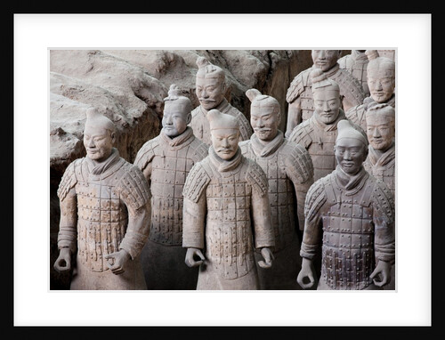 Terracotta soldiers at Qin Shi Huangdi Tomb by Anonymous