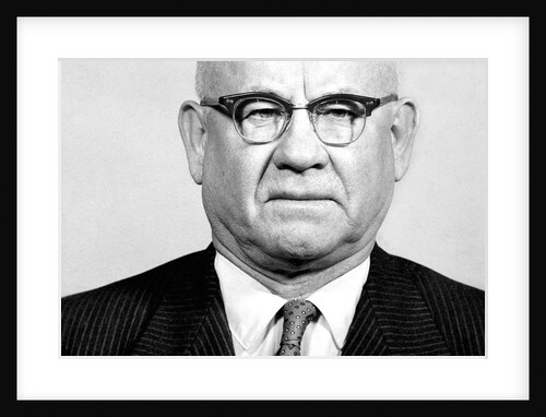 Sixty year old man portrait, ca. 1960 by Anonymous